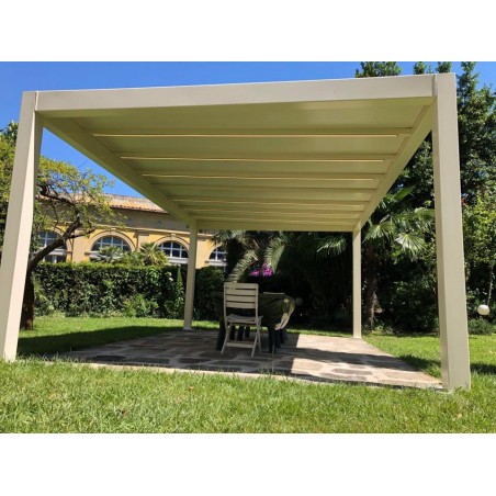 Pergola Plana 6x3 - Telo in PVC certificata