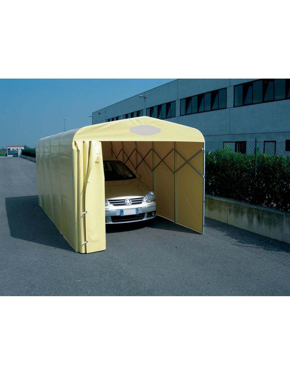 Box tunnel per auto - Coperture per parcheggi Auto Tensomarket