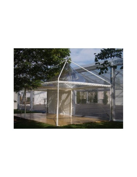 Laterale finestrato TRASPARENTE in CRISTAL PVC 