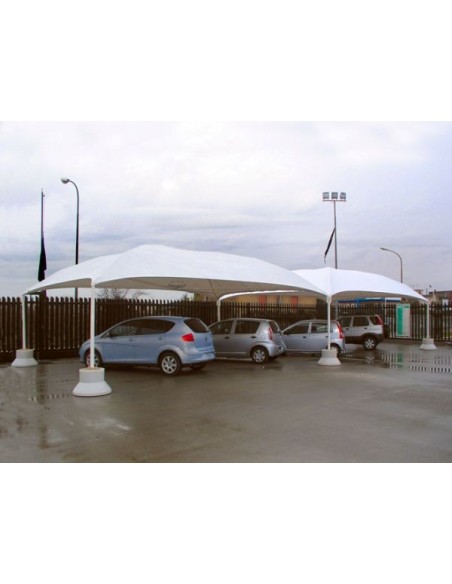 5,5x5,5 MT Gazebo EXPO LIGHT - piantone ø 76mm - 5