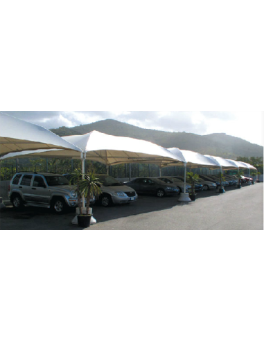 5,5x5,5 MT Gazebo EXPO LIGHT - piantone ø 76mm - 8