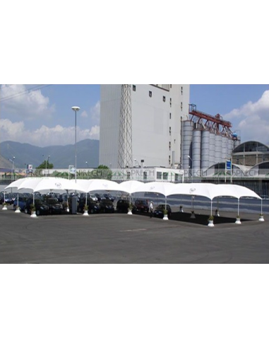 5,5x5,5 MT Gazebo EXPO LIGHT - piantone ø 76mm - 13