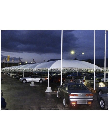 5,5x5,5 MT Gazebo EXPO LIGHT - piantone ø 76mm - 14