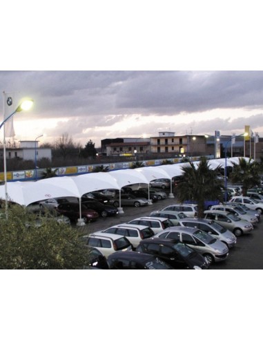 5,5x5,5 MT Gazebo EXPO LIGHT - piantone ø 76mm - 18