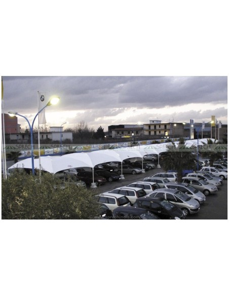 5,5x5,5 MT Gazebo EXPO LIGHT - piantone ø 76mm - 21