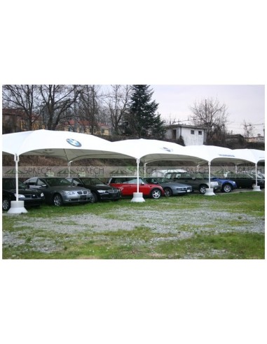 5,5x5,5 MT Gazebo EXPO LIGHT - piantone ø 76mm - 22