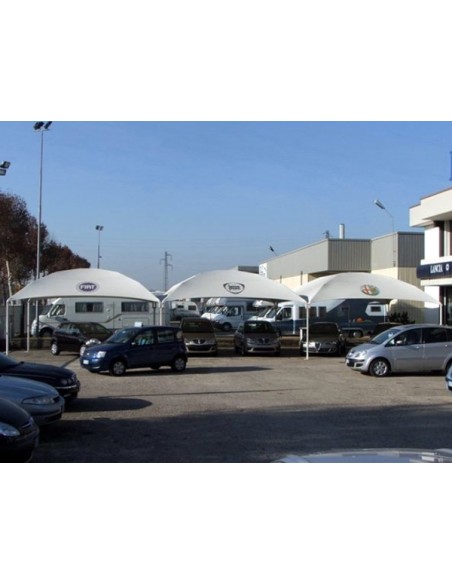 5,5x5,5 MT Gazebo EXPO LIGHT - piantone ø 76mm - 24