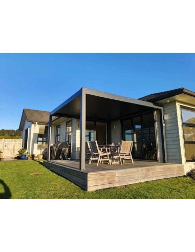Pergola Bioclimatica Pegaso 4x4 metri - LED RGB motorizzata - 10