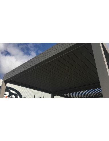 Pergola Bioclimatica Retrattile Symphonia 3x3 metri - LED RGB motorizzata - 10