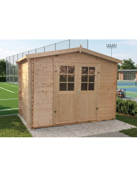MOD. SMERALDO 300X300 CM - 34 mm - CASETTA PER IL GIARDINO - 3