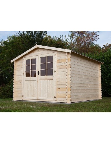 MOD. AMBRA 340X340 CM - 34 mm - CASETTA PER IL GIARDINO - 1