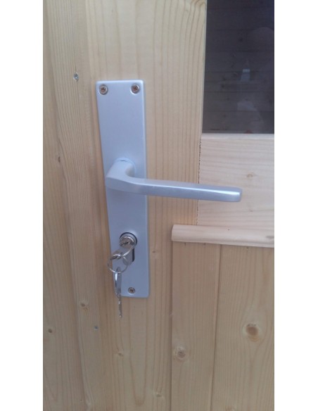 MOD. AMBRA 340X340 CM - 34 mm - CASETTA PER IL GIARDINO - 7