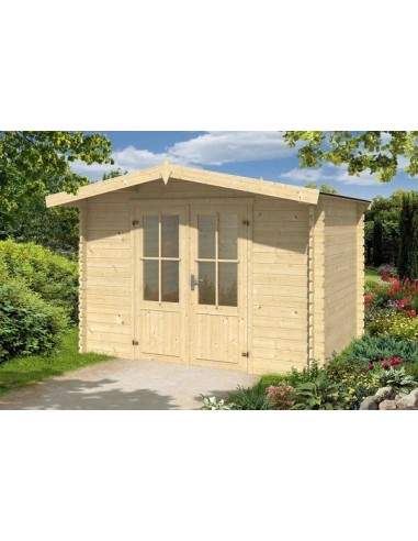 MOD. TURCHESE 300X200CM - 28 mm - CASETTA PER IL GIARDINO - 4
