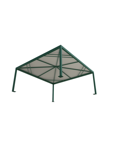 5X5 MT Gazebo Wind MiniPluvio CERTIFICATO - 4