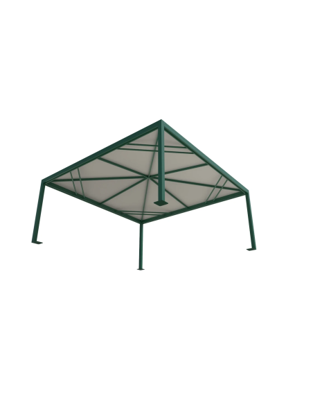 5X5 MT Gazebo Wind MiniPluvio CERTIFICATO - 4