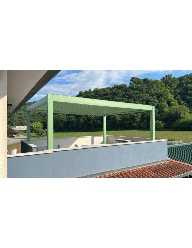Pergola Bioclimatica Pegaso 3x3 metri - LED RGB motorizzata - 20