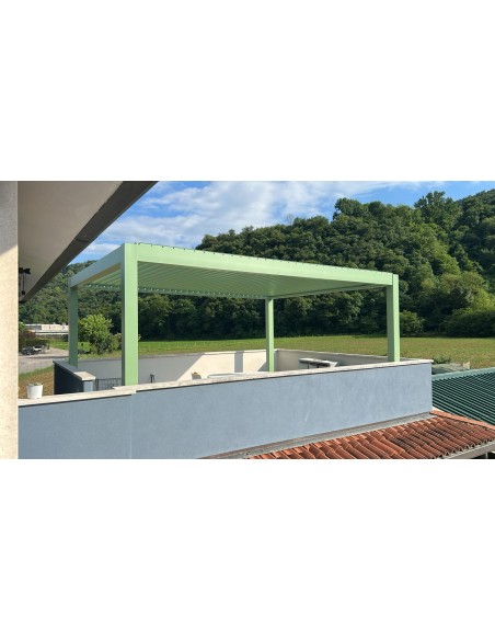 Pergola Bioclimatica Pegaso 3x4 metri - LED RGB motorizzata - 18