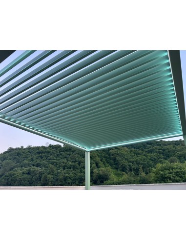 Pergola Bioclimatica Pegaso 3x4 metri - LED RGB motorizzata - 22