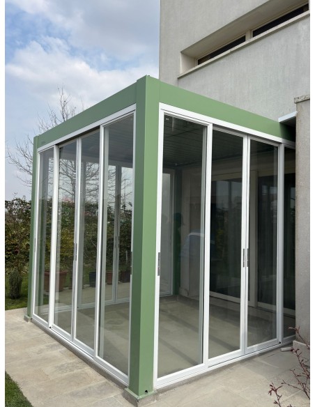 Pergola Bioclimatica Pegaso 4x6 metri - LED RGB motorizzata - 22
