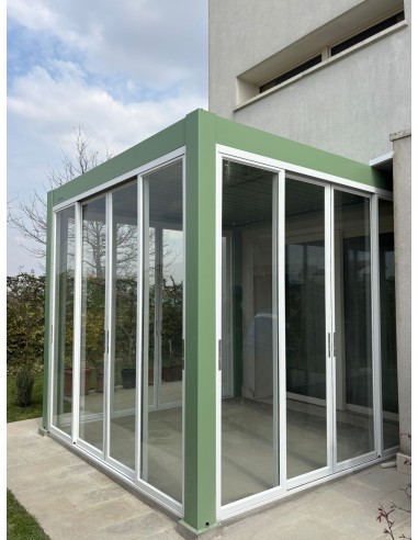 Pergola Bioclimatica Pegaso 4x6 metri - LED RGB motorizzata - 24