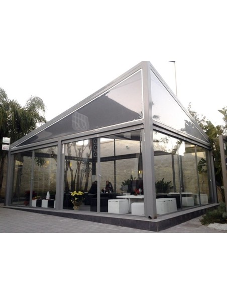 Vela intelaiata romboidale 6x12 MT accoppiata - 10