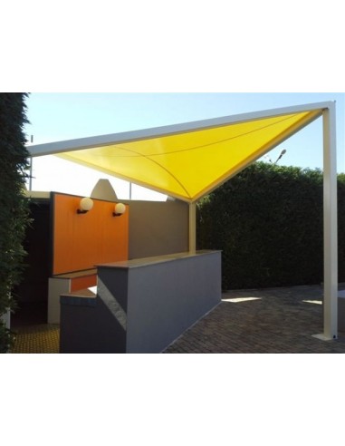 Vela intelaiata romboidale 6x12 MT accoppiata - 3