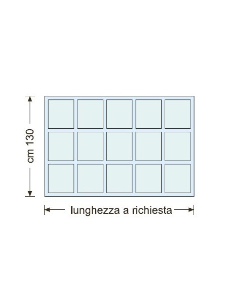 Finestra in PVC Rettangolare SALDATA