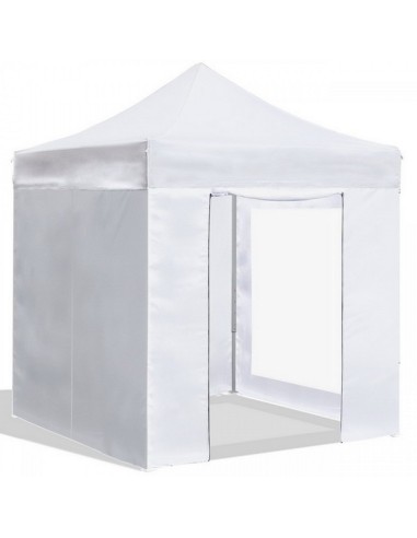 2x2 MT BIANCO Gazebo pieghevole impermeabile con pareti Acciaio 3cm - 2