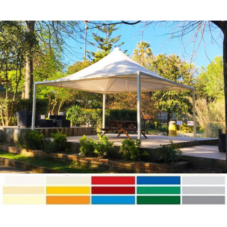 VivaGarden Copertura Gazebo 3x3 mt Top in PVC Impermeabile