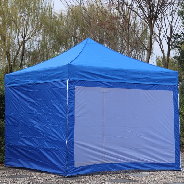 Finestrone del gazebo 3x3 blu