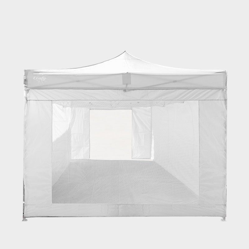 Finestrone del gazebo 4,5x3 bianco