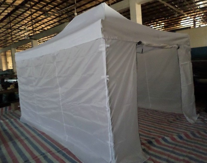 Gazebo professionale 4,5x3 bianco