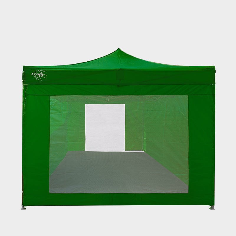 Finestrone del gazebo 4,5x3 verde
