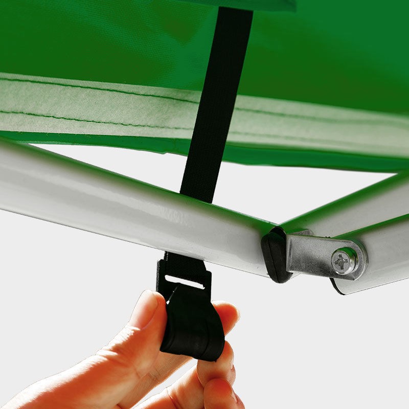 Telo impermeabile del gazebo 4,5x3 verde