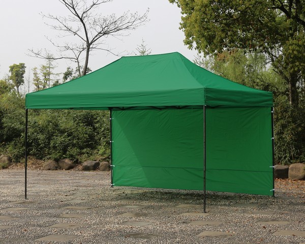 Gazebo professionale 4,5x3 verde