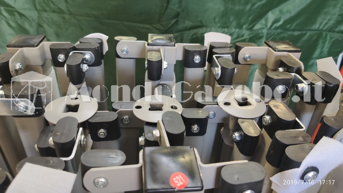 Telaio verniciato a polvere