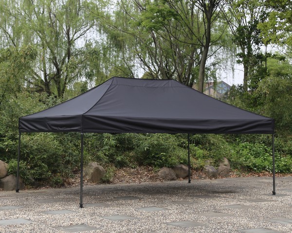 Gazebo professionale 4,5x3 nero