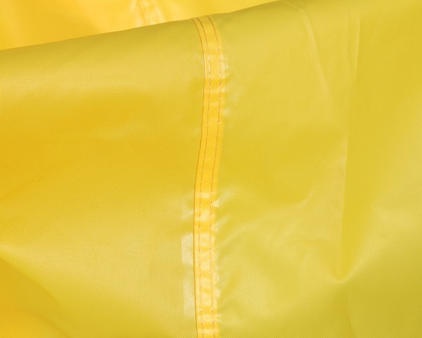 Dettaglio del telo del gazebo 6x3 giallo