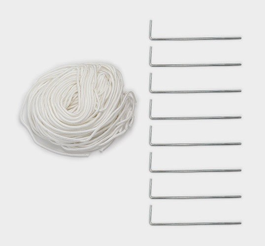Picchetti da asfalto e corde