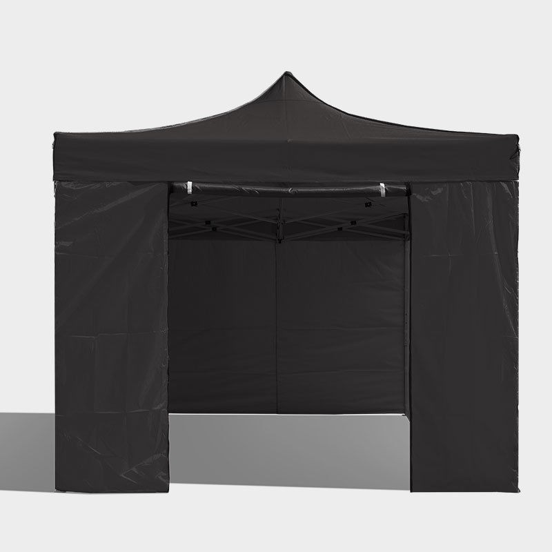 Porta con zip del gazebo 4,5x3 nero