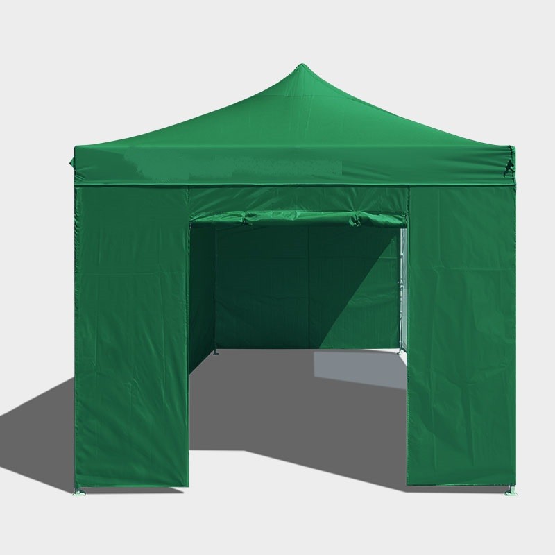 Porta con zip del gazebo 6x3 verde