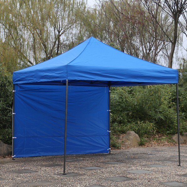 Gazebo 3x3 blu per mercatini