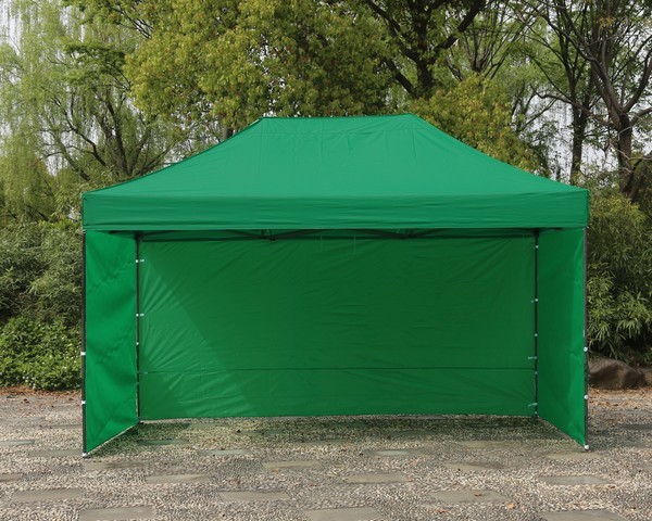 Gazebo professionale 4,5x3 verde